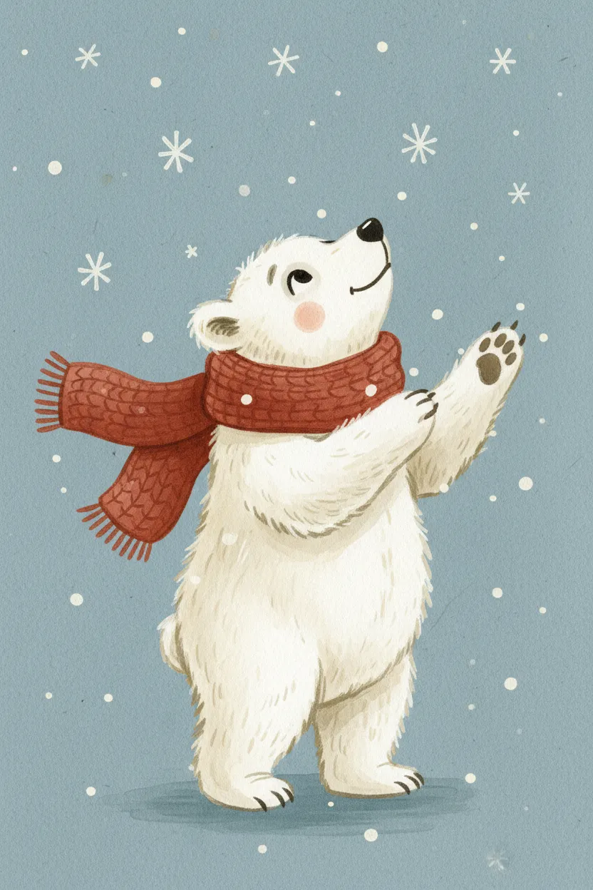 Polar Bear Print