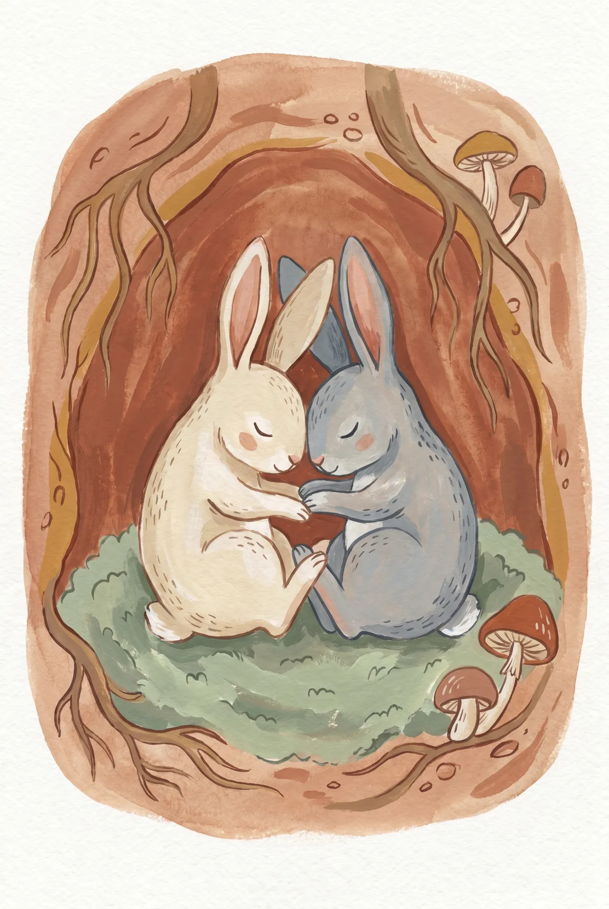 Bunny Burrow Print