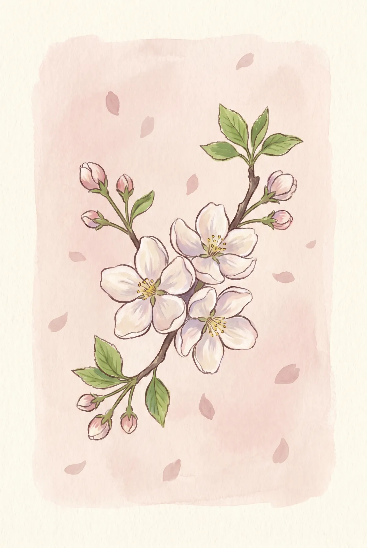 Apple Blossom Print