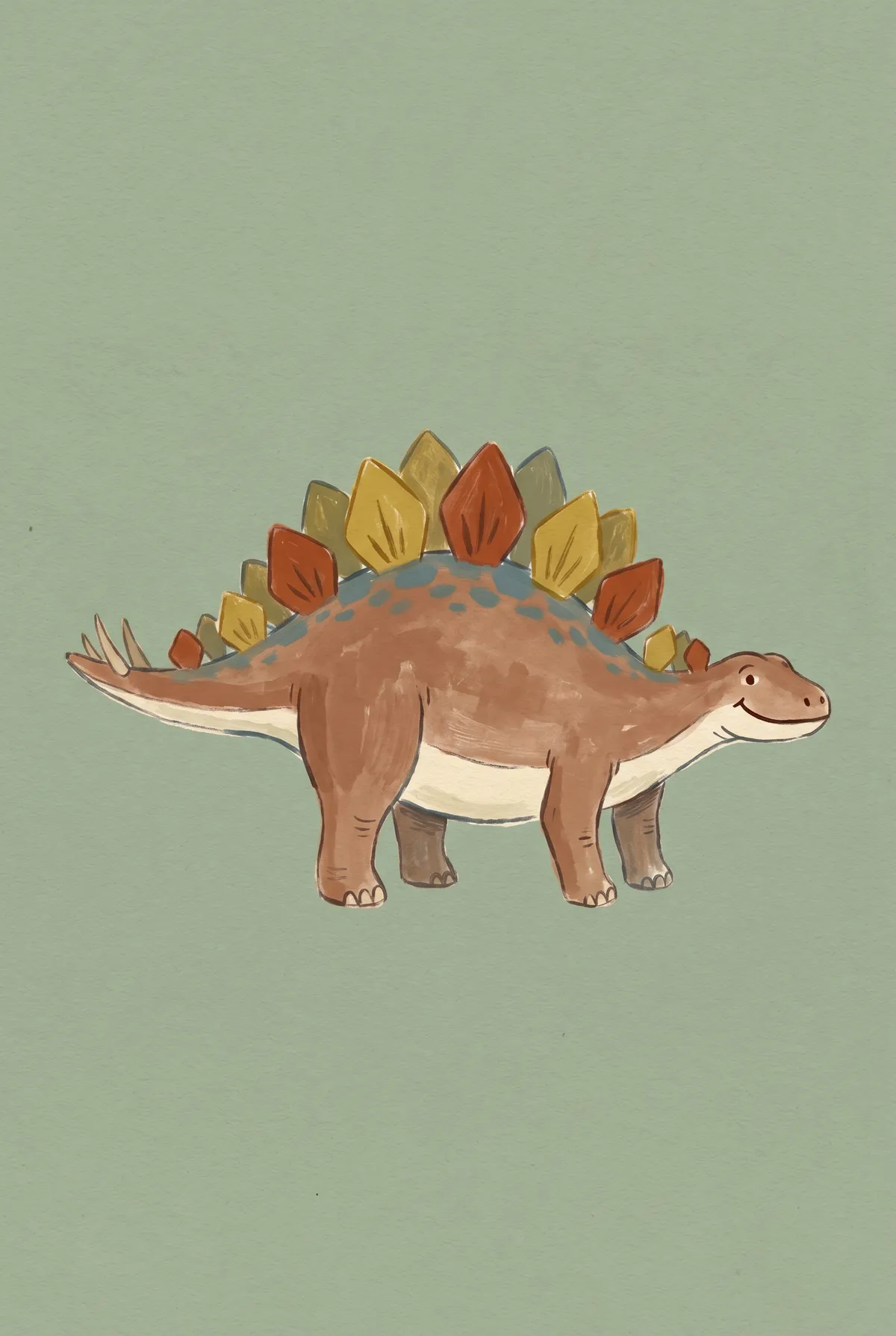 Stegosaurus Print