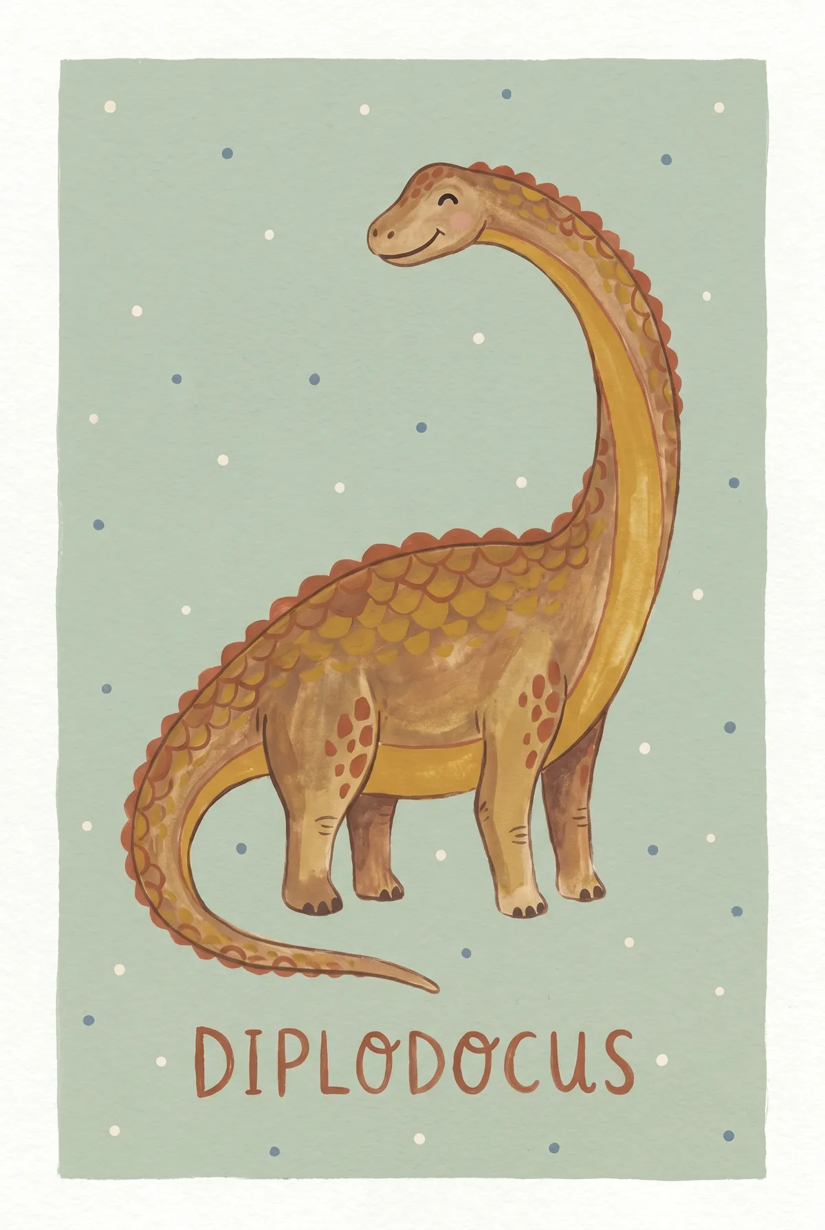 Diplodocus Print