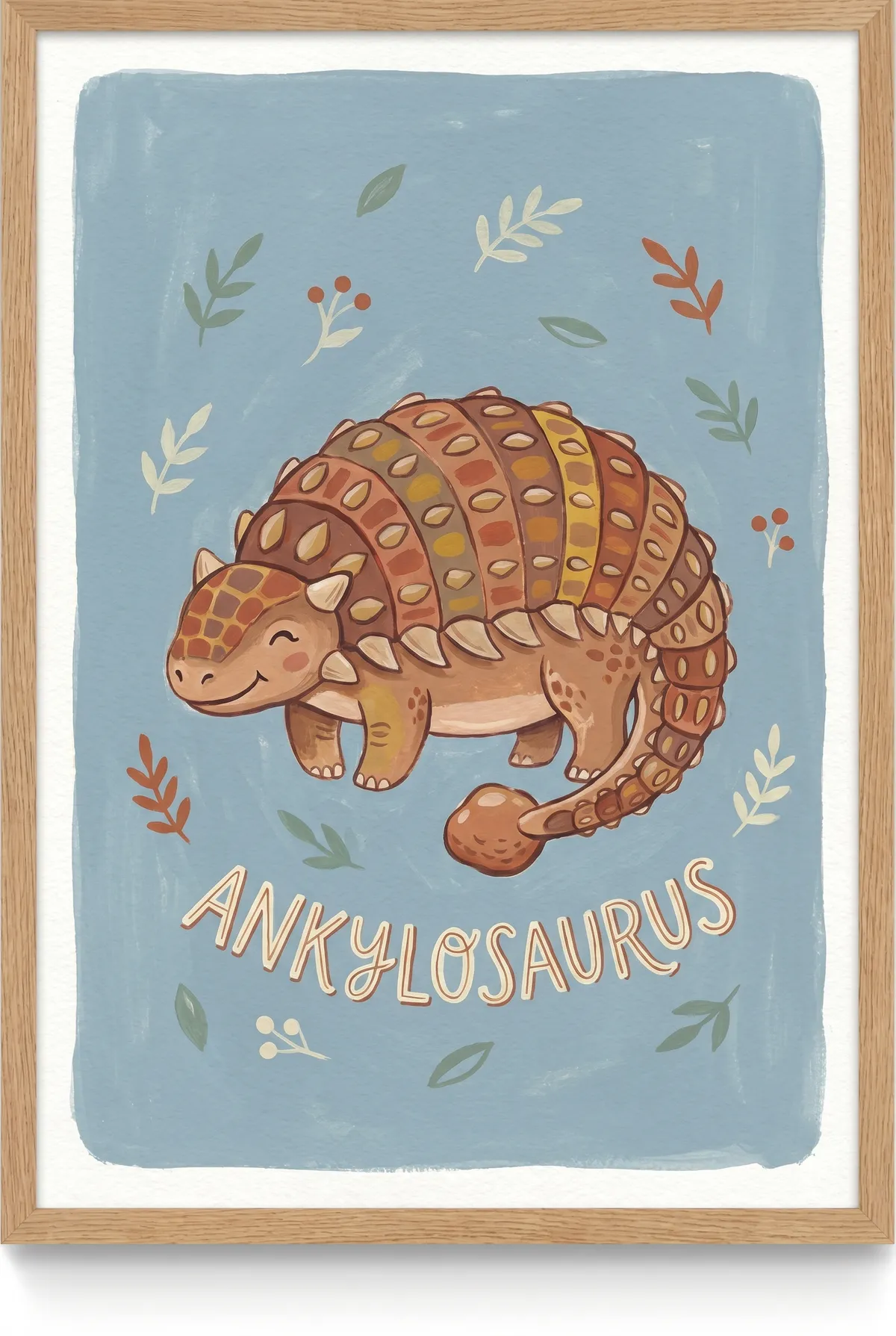 Ankylosaurus Print