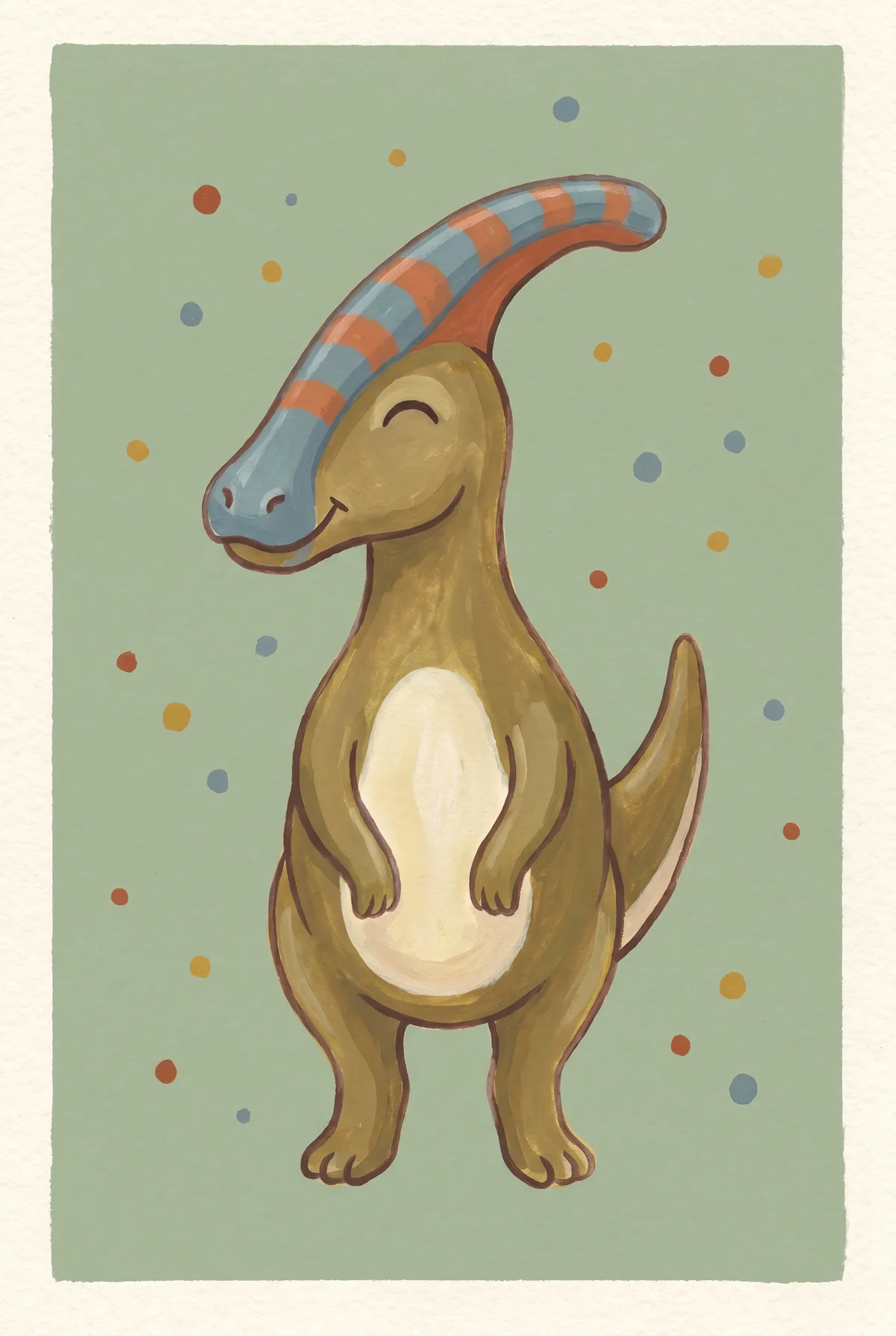 Parasaurolophus Print