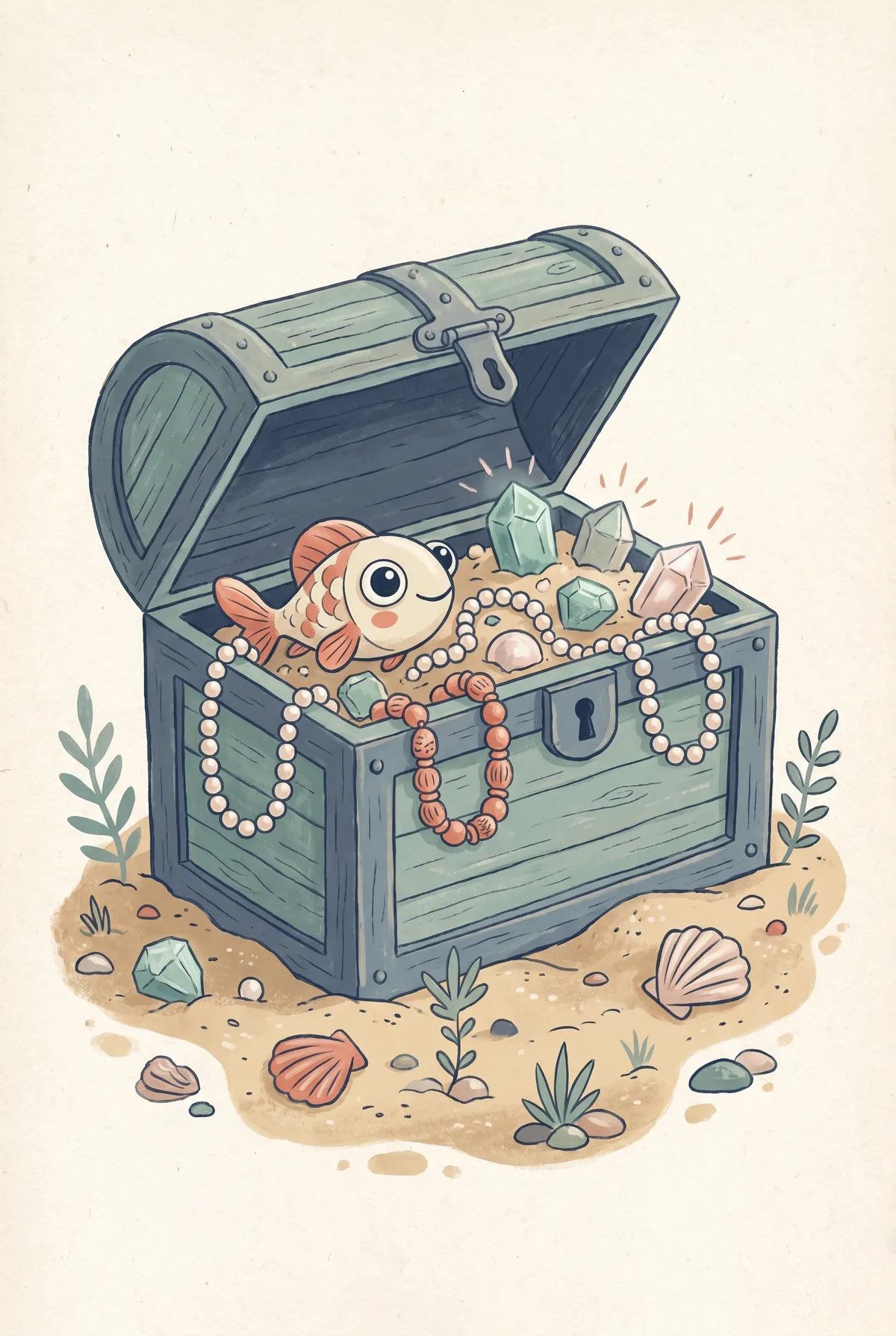 Treasure Chest Print