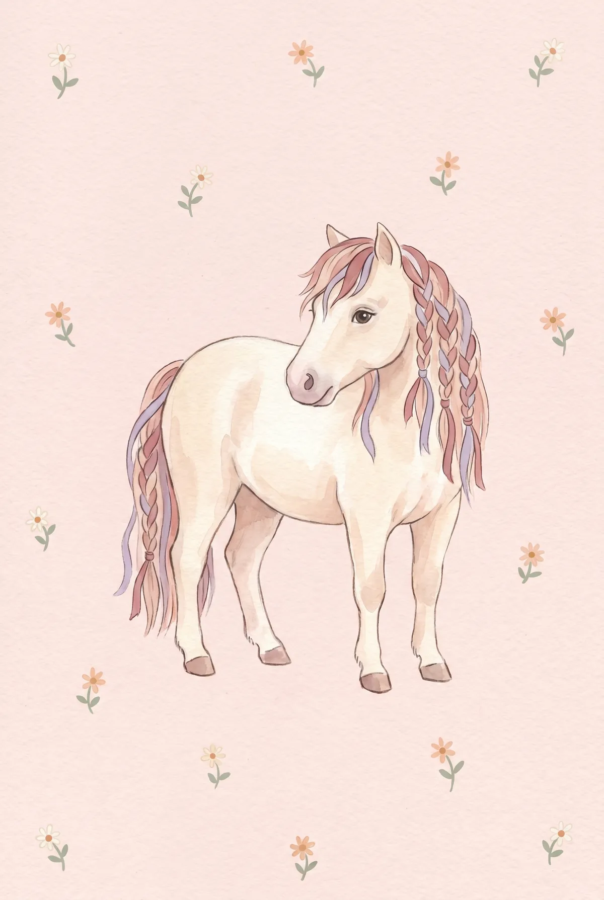 Boho Pony Print