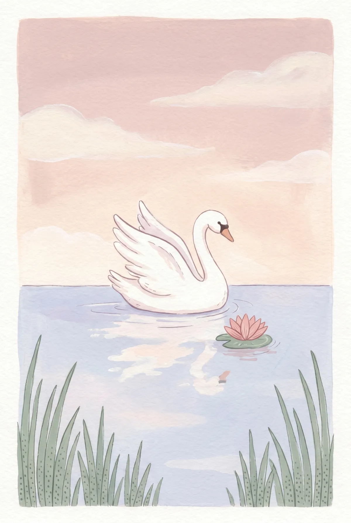 Swan Lake Print