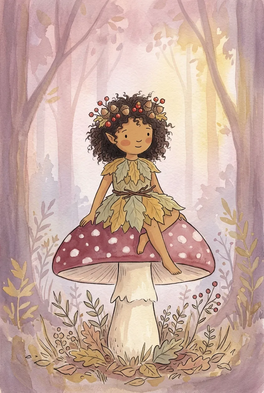 Woodland Fairy Print