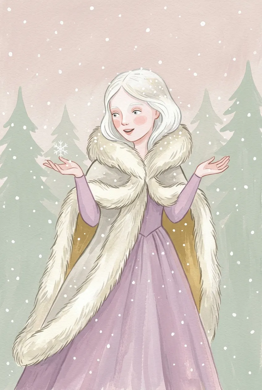Snow Princess Wall Art