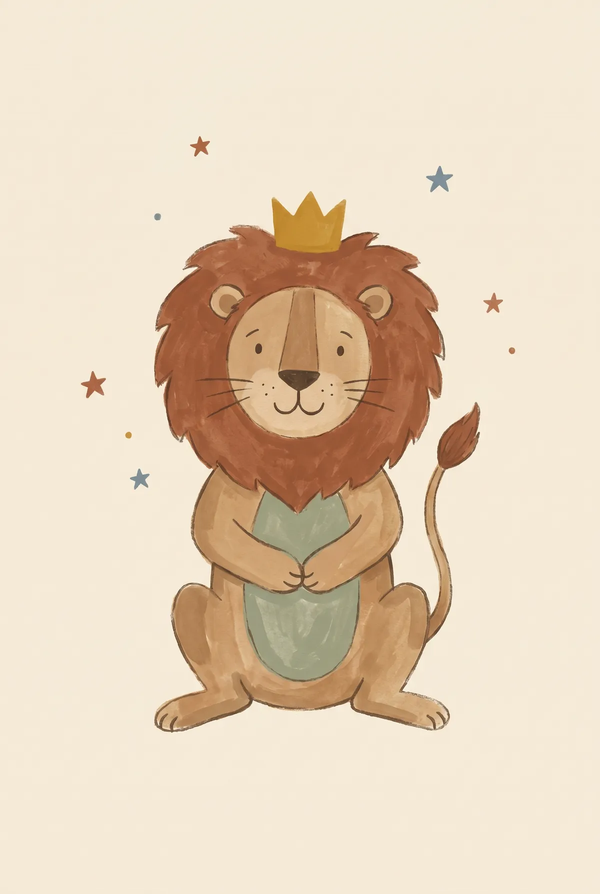 Little Lion King Print