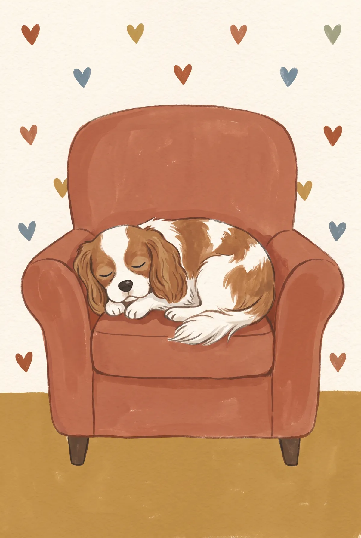 Cavalier King Charles Spaniel Print