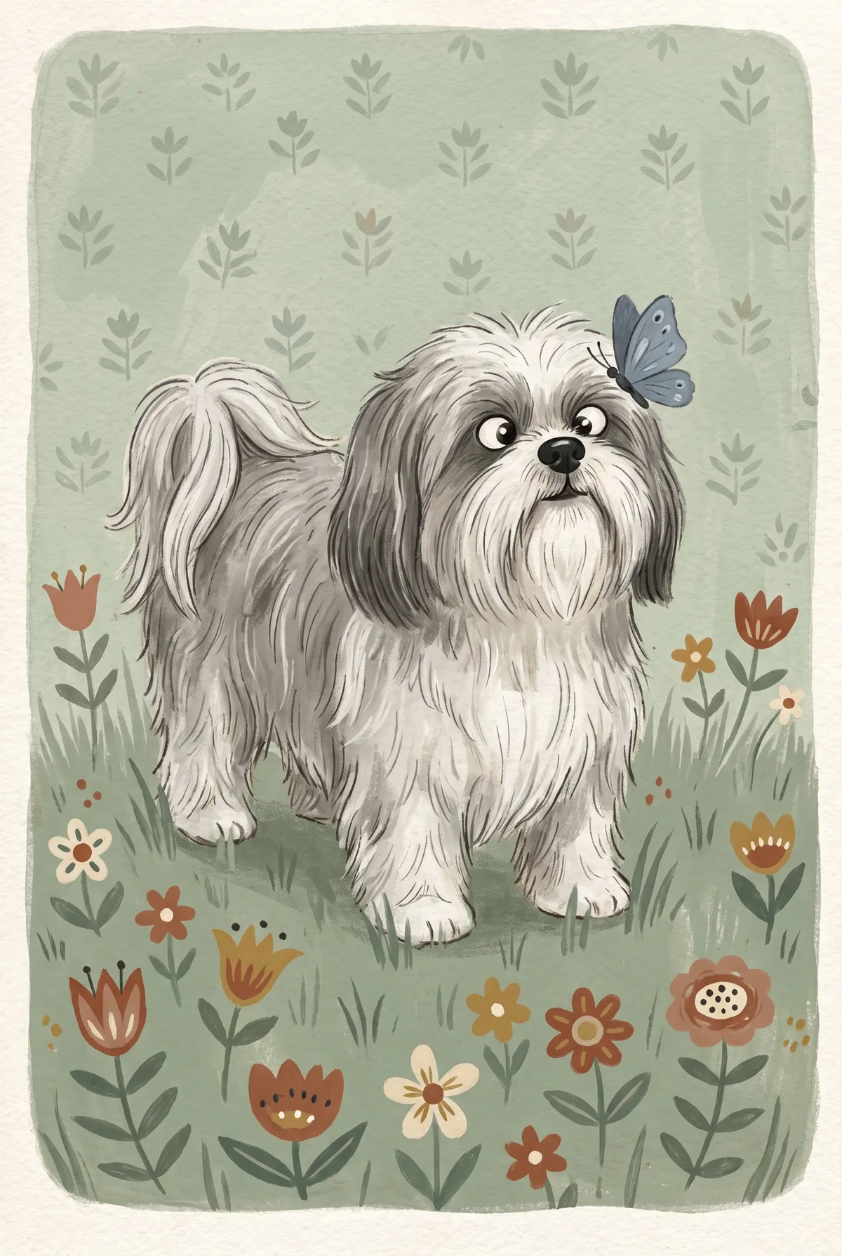 Shih Tzu Print