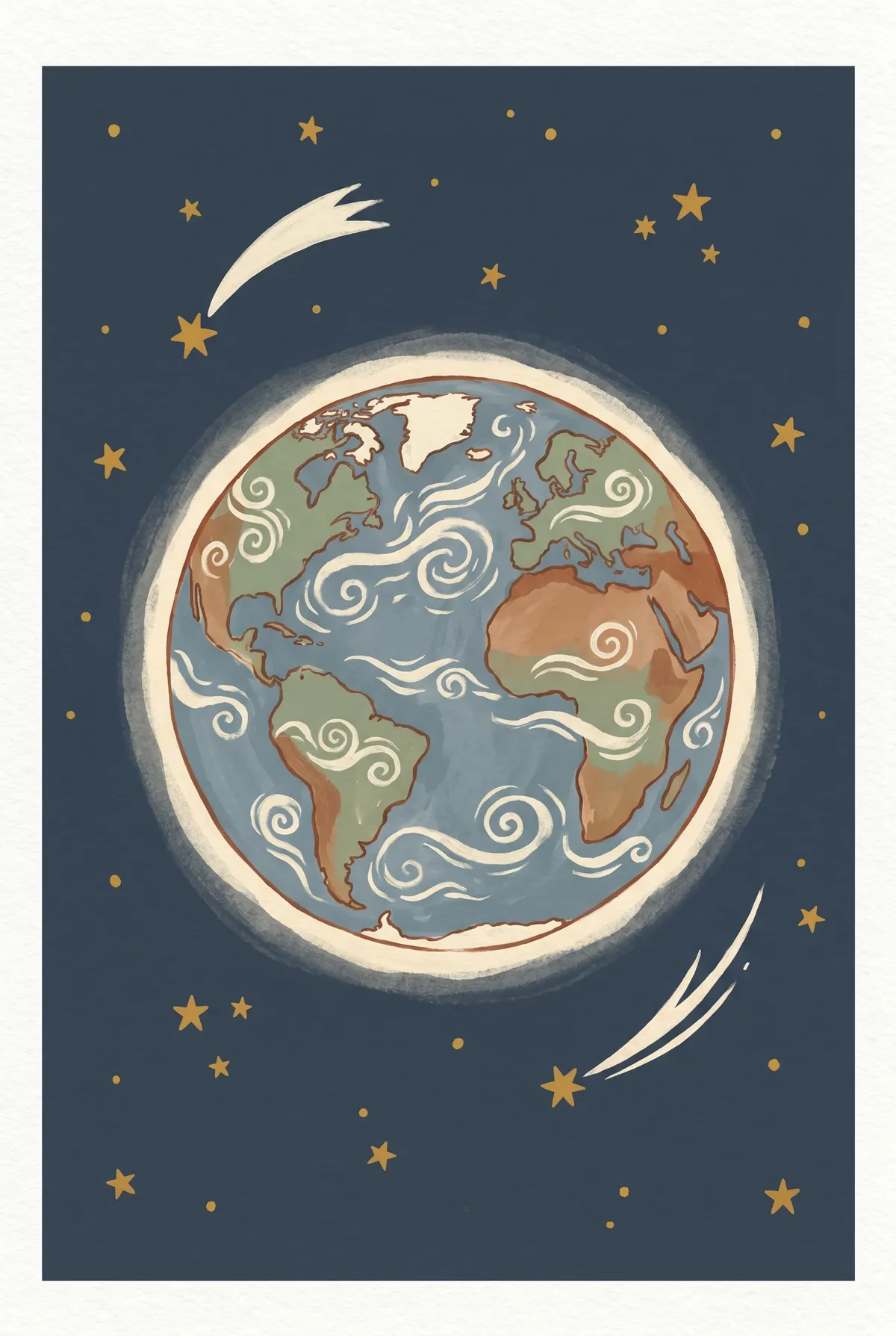 Earth From Space Print