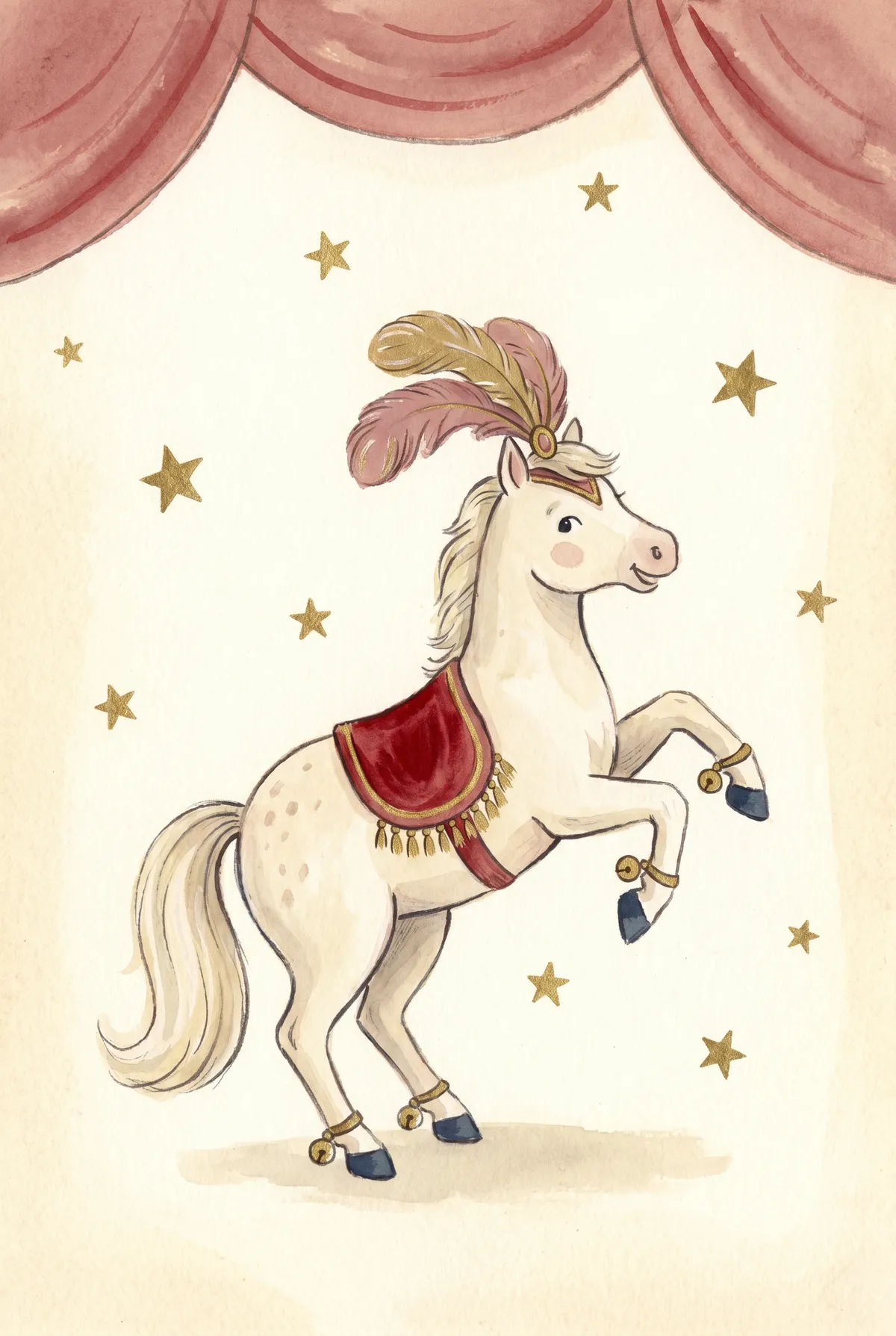 Circus Pony Print
