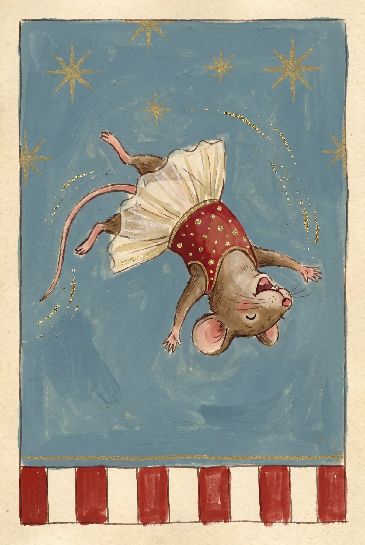 Acrobat Mouse Print
