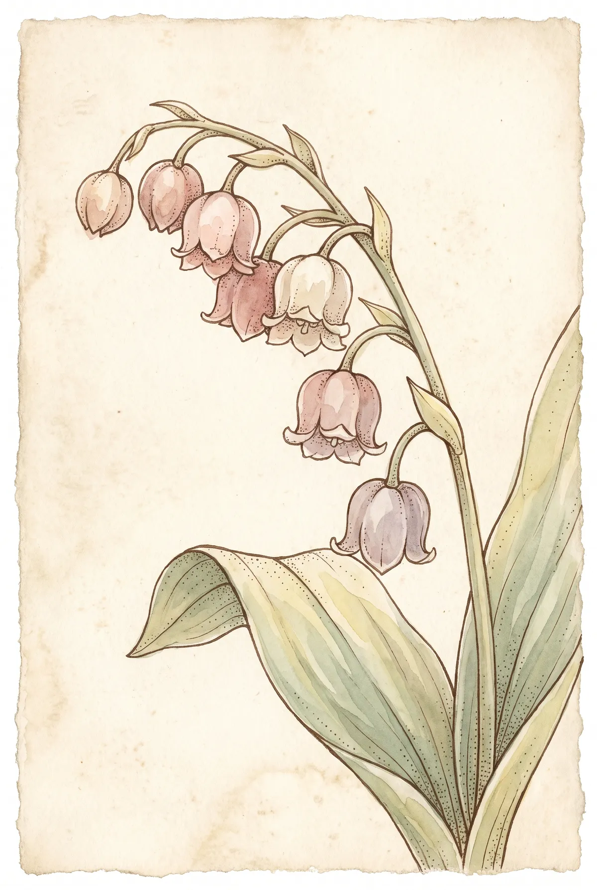 Lily of the Valley Print