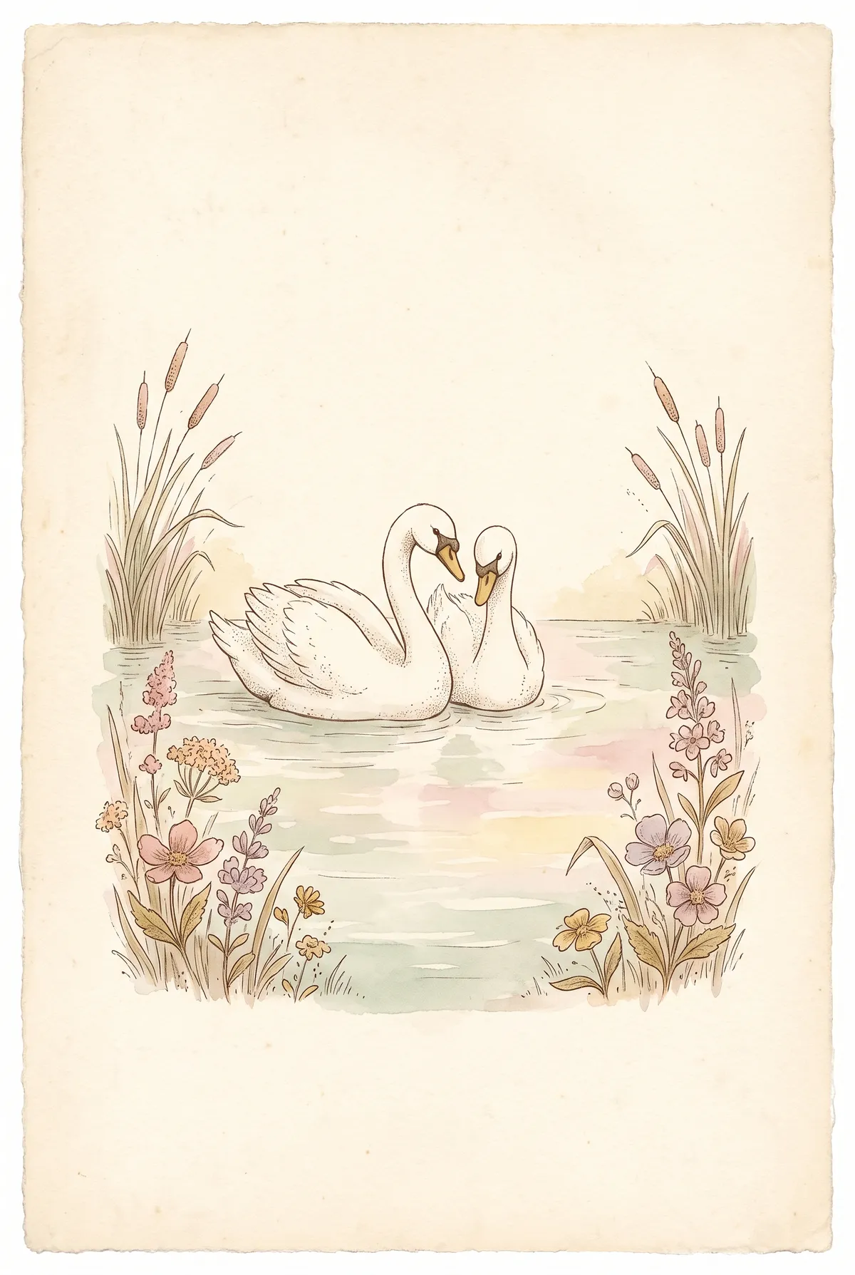 Swan Lake Print
