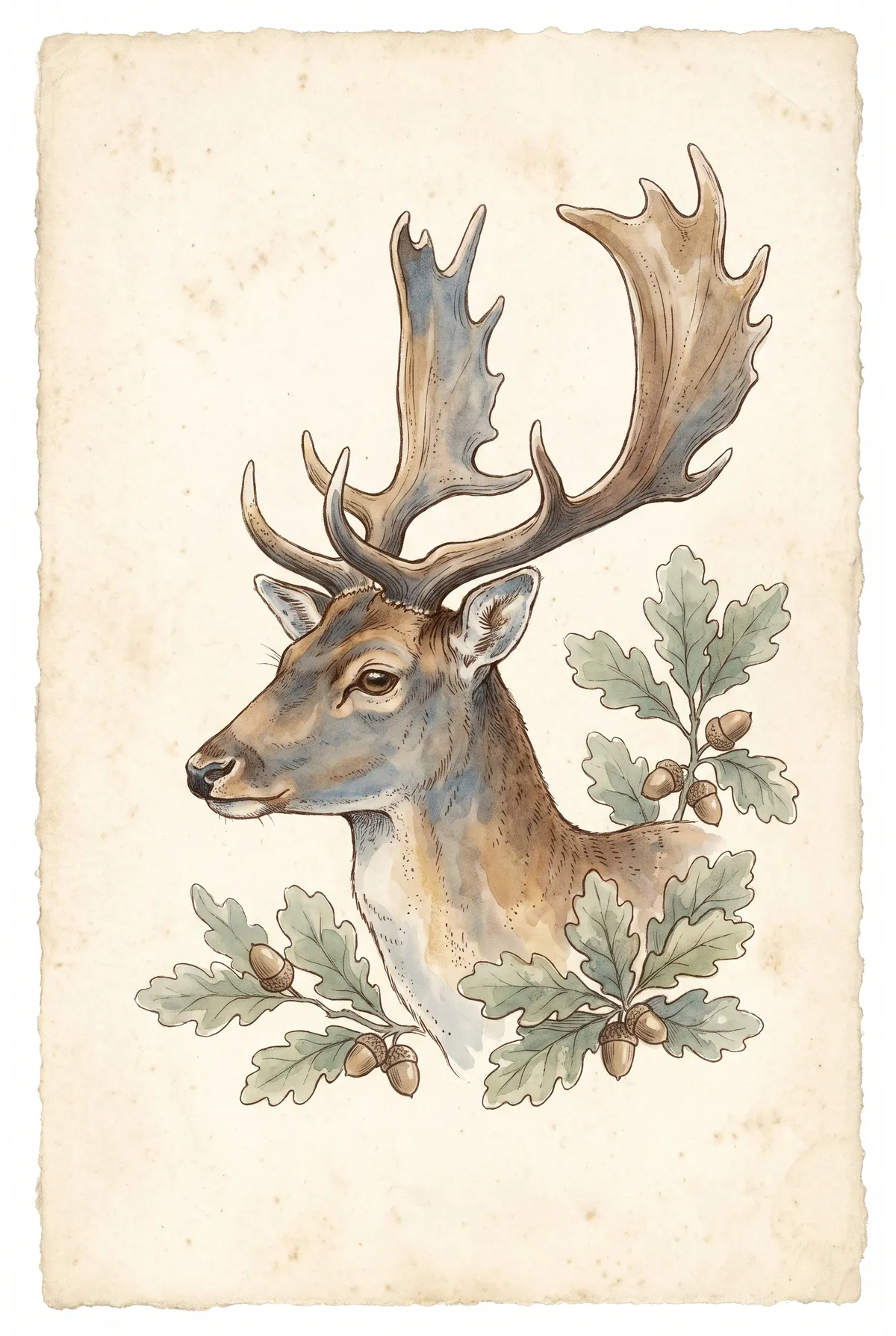 Fallow Deer Print