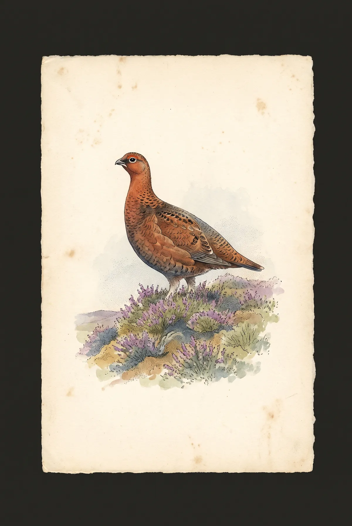 Red Grouse Print