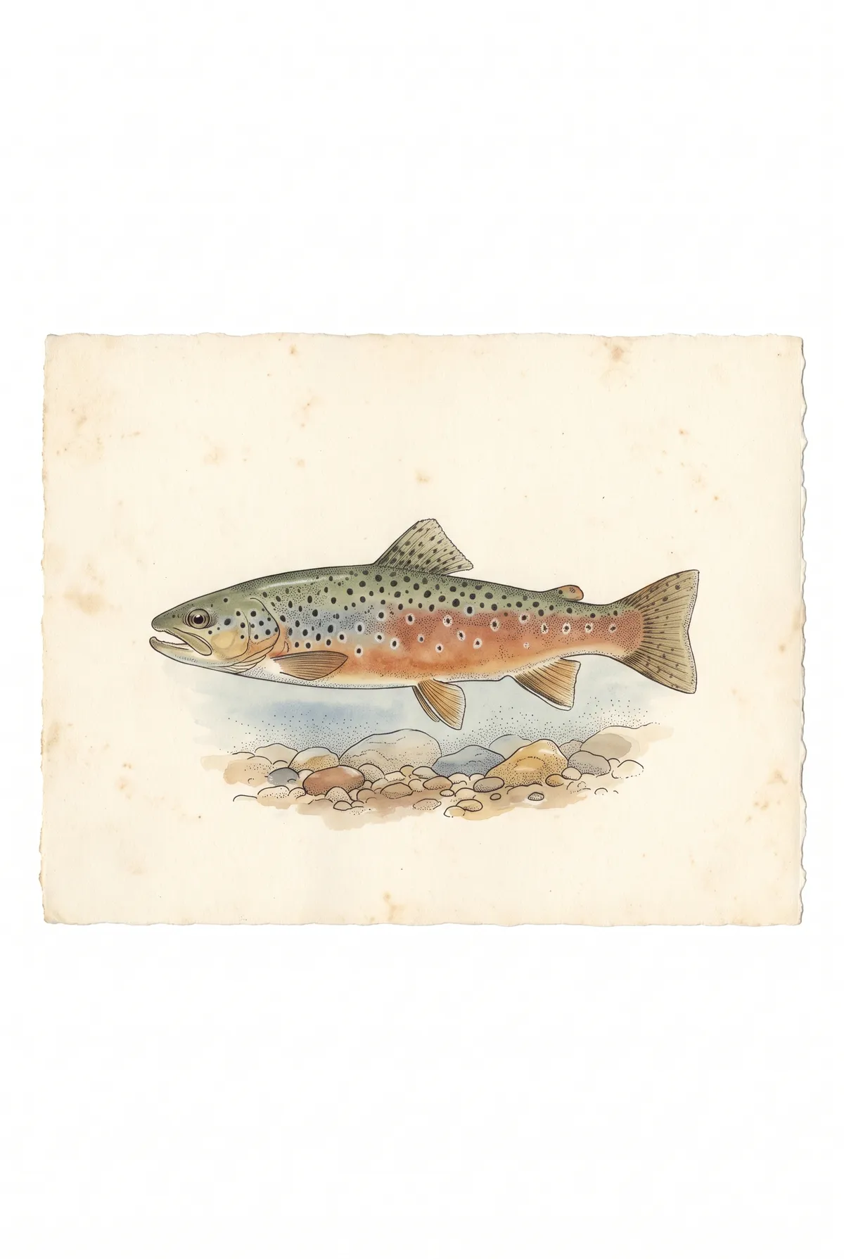 Brown Trout Print
