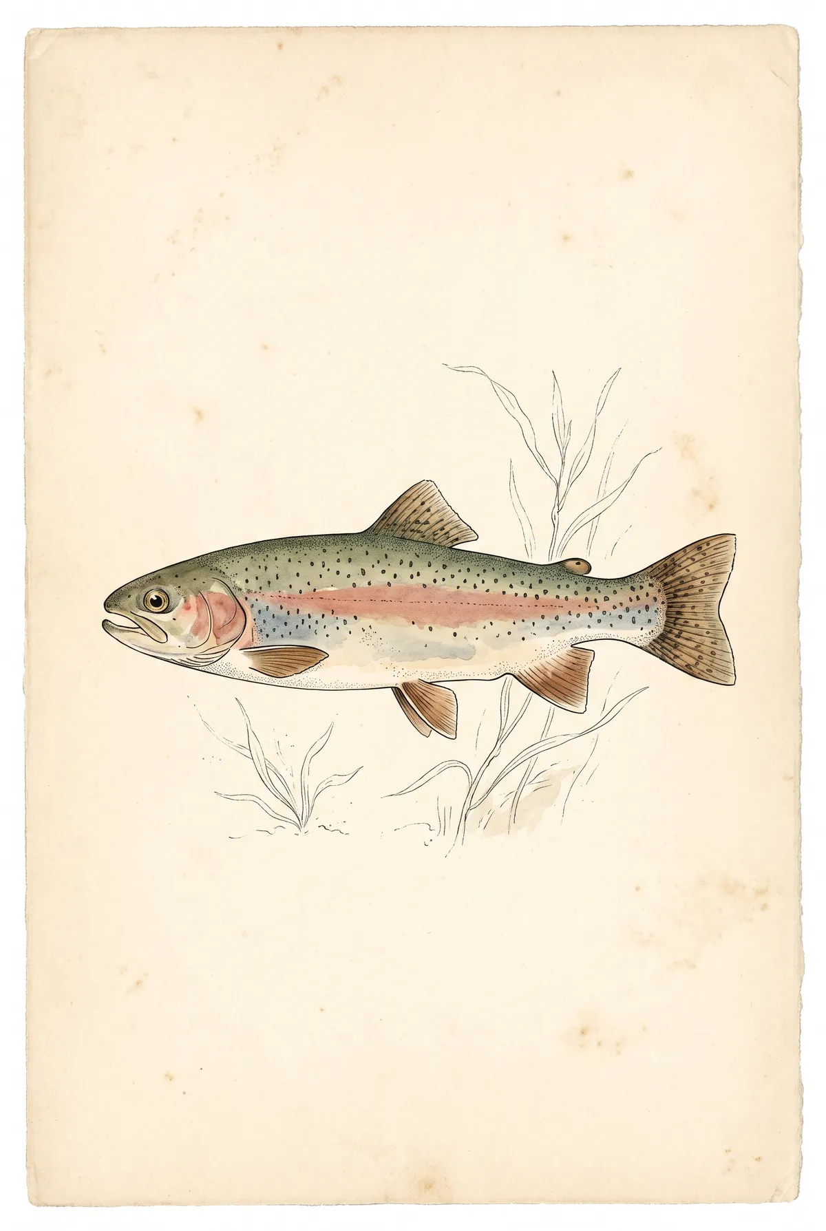 Rainbow Trout Print
