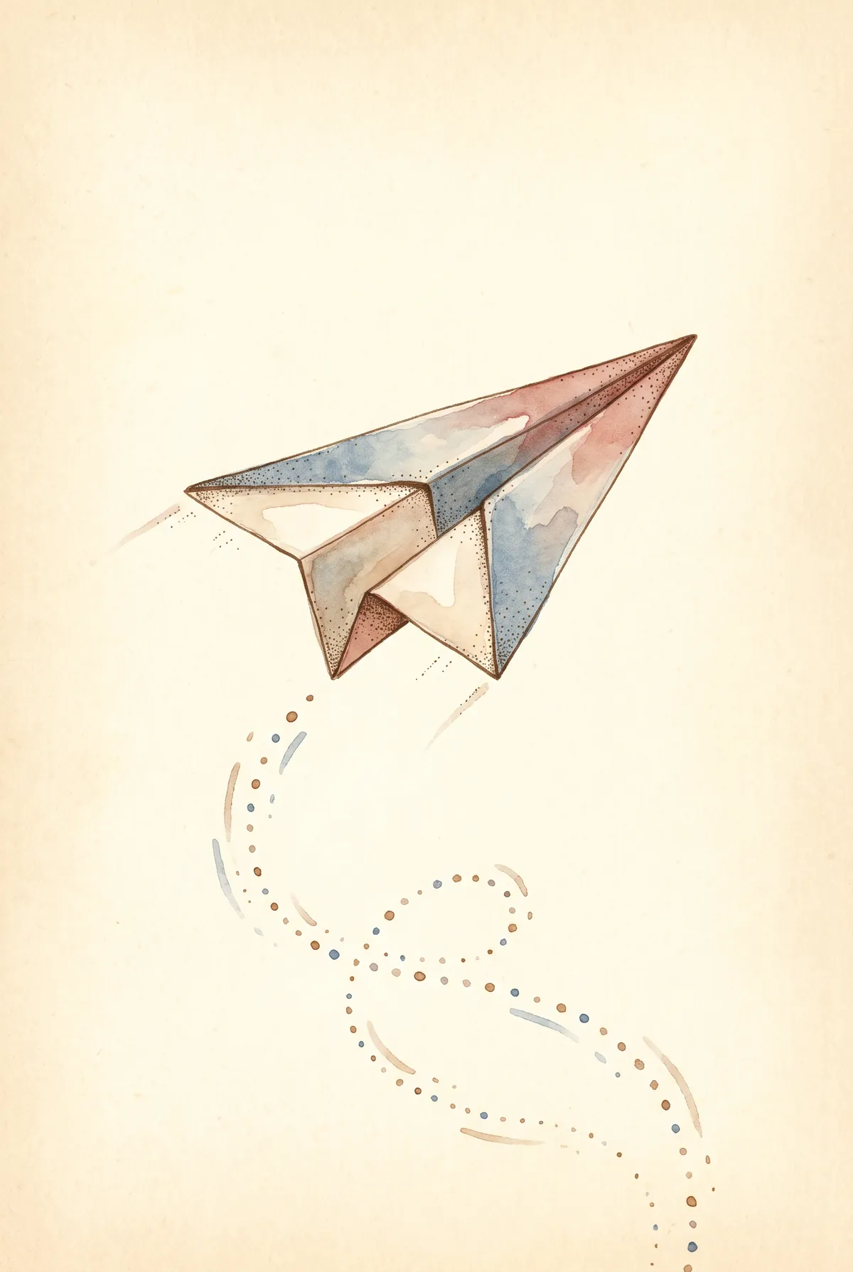 Paper Airplane Print