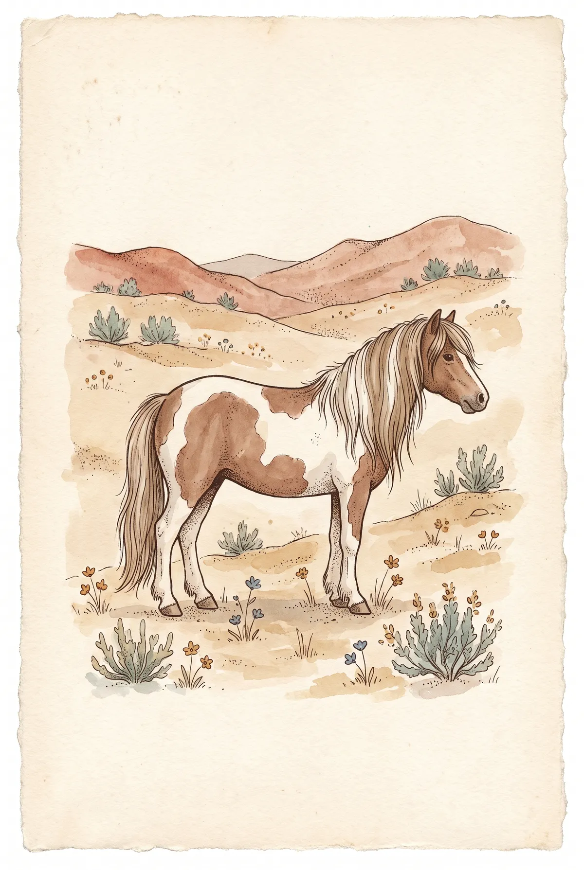 Paint Pony Print