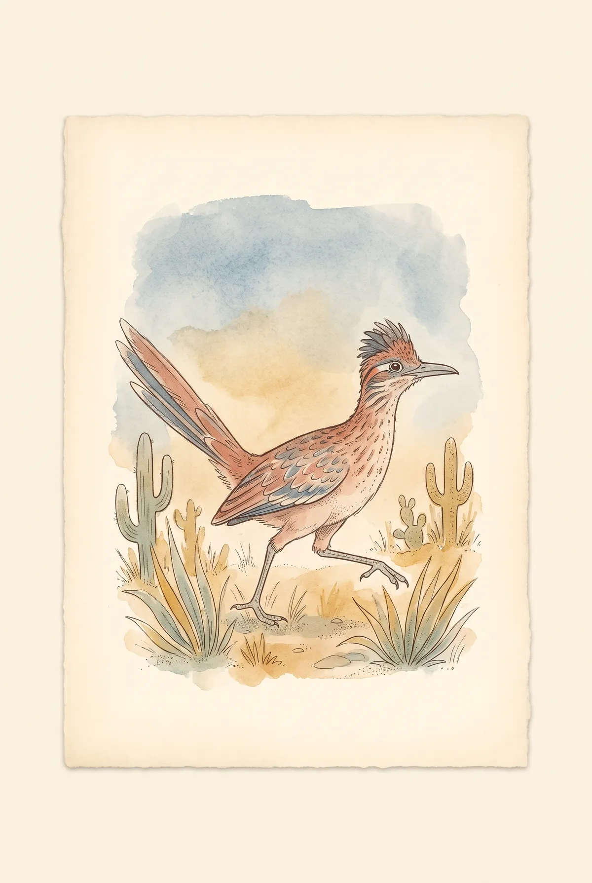 Roadrunner Print