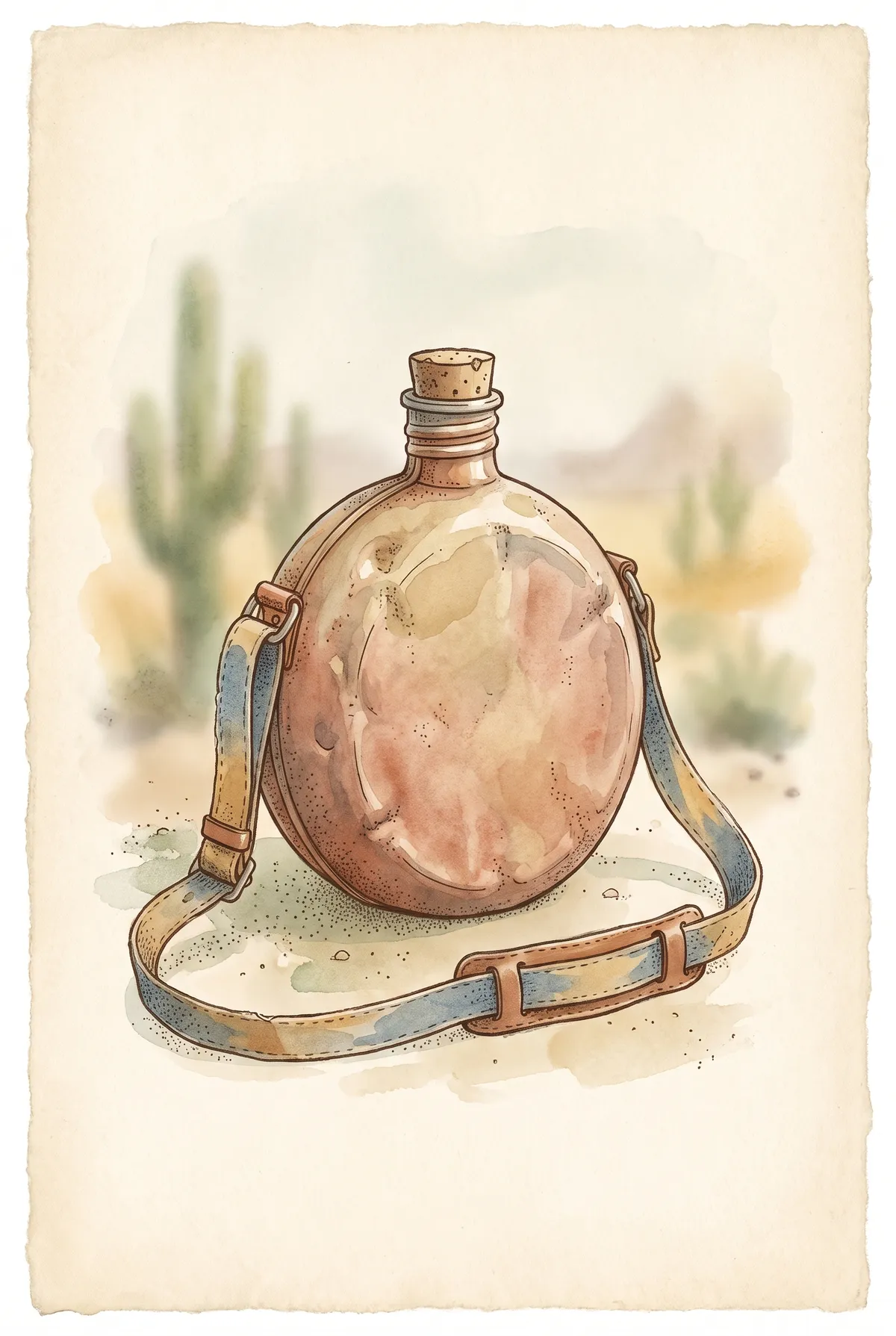 Vintage Canteen Print