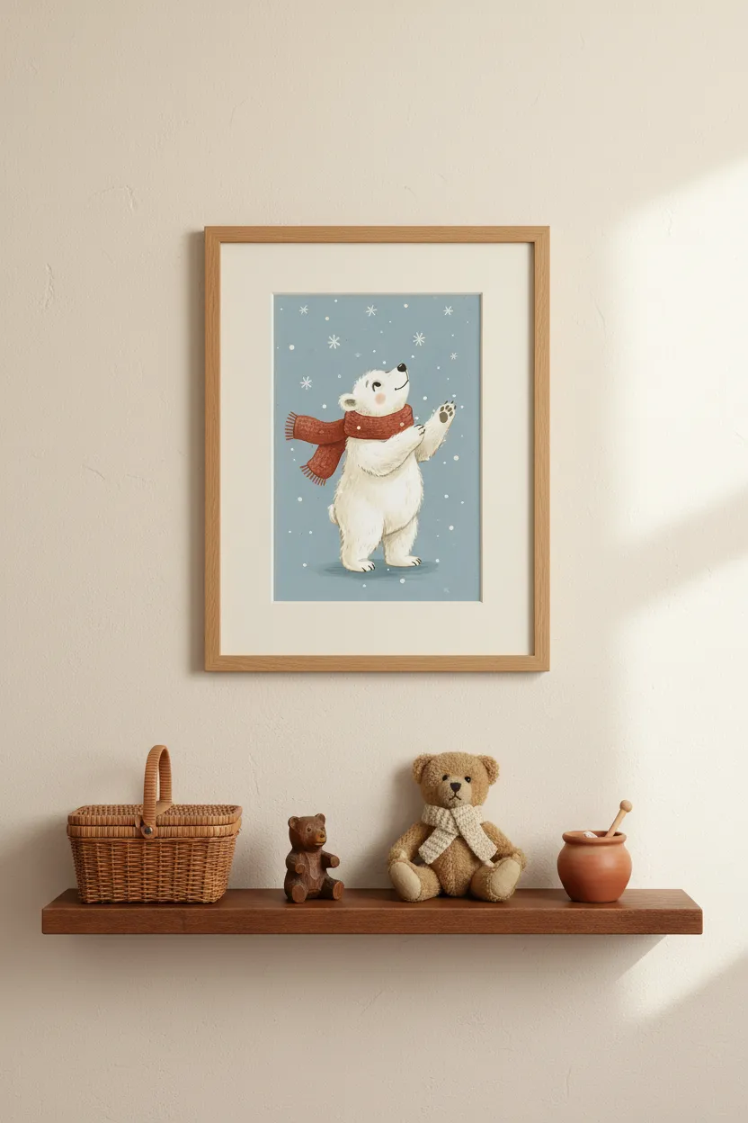 Polar Bear Print