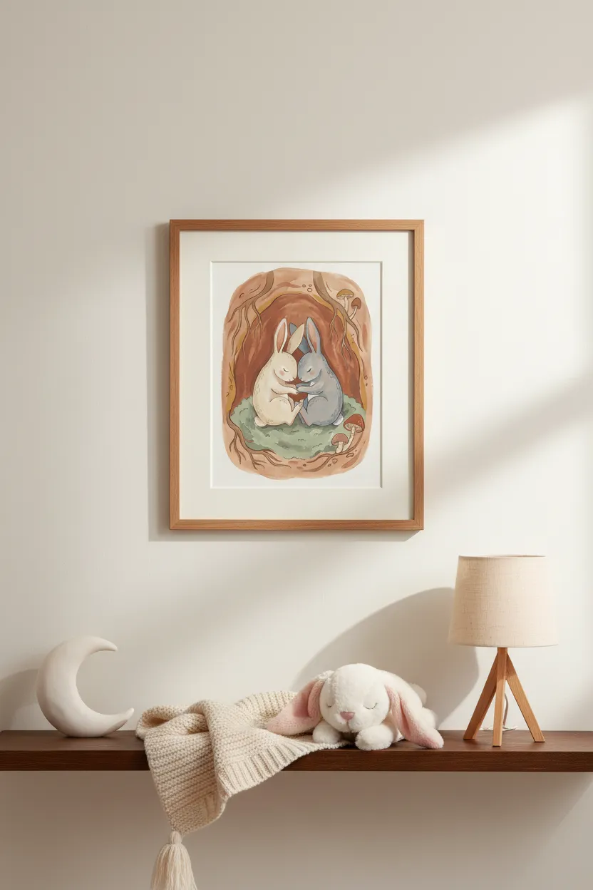 Bunny Burrow Print