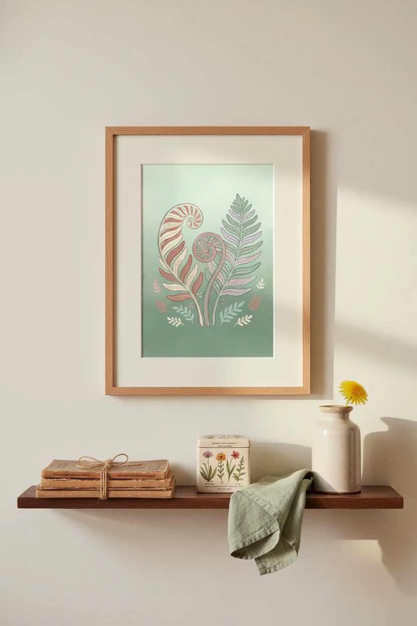 Fern Fronds Print