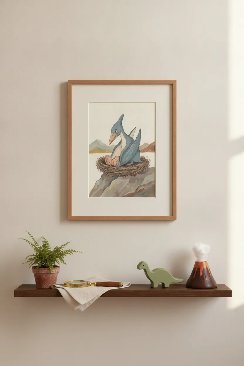 Pterodactyl Nest Print