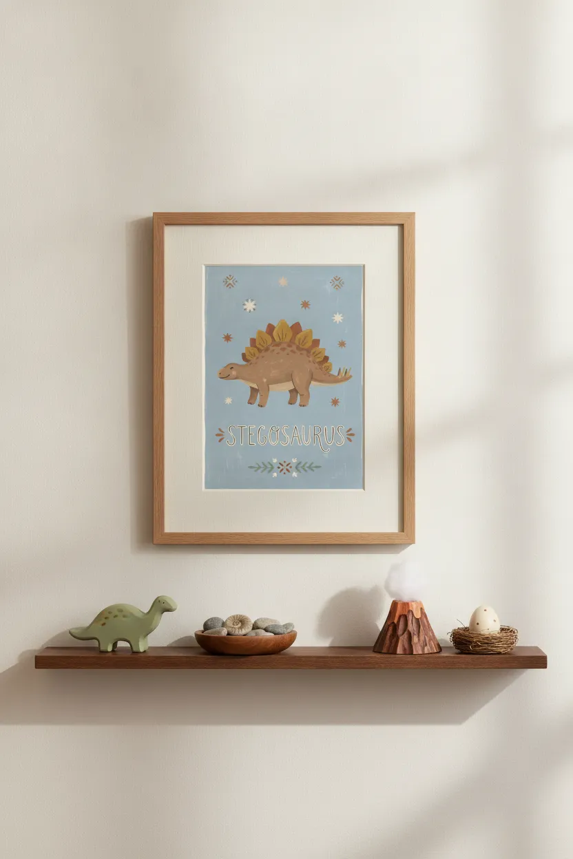 Stegosaurus Print