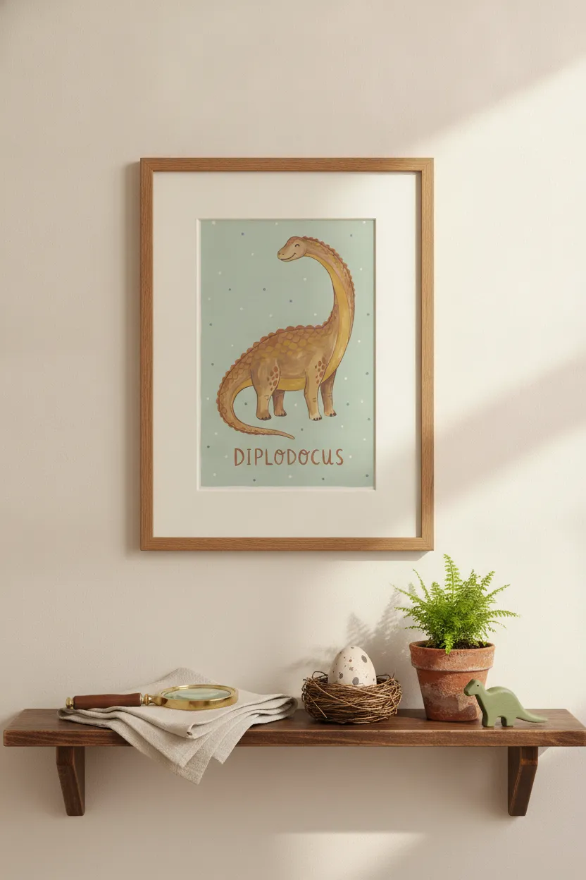 Diplodocus Print