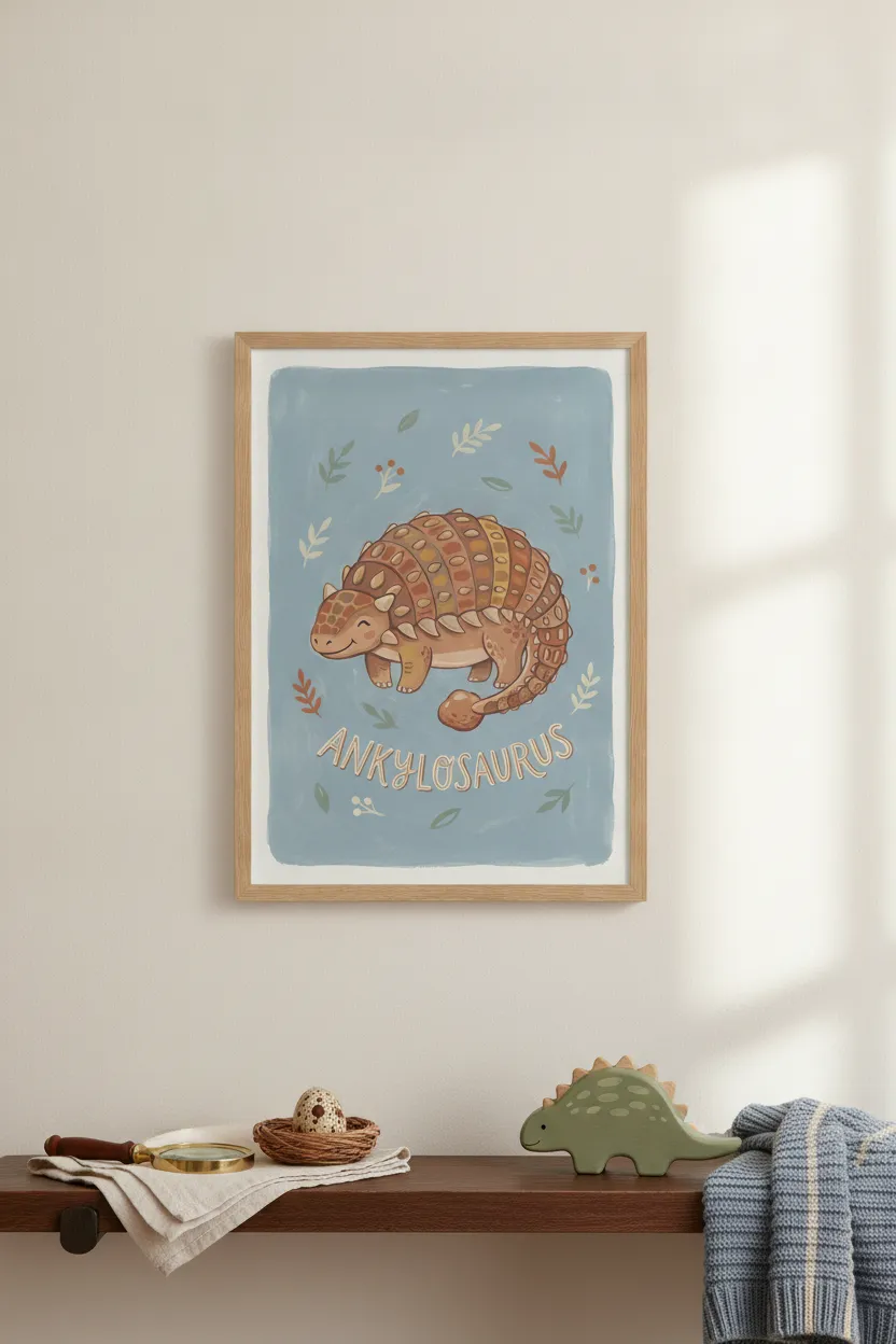 Ankylosaurus Print