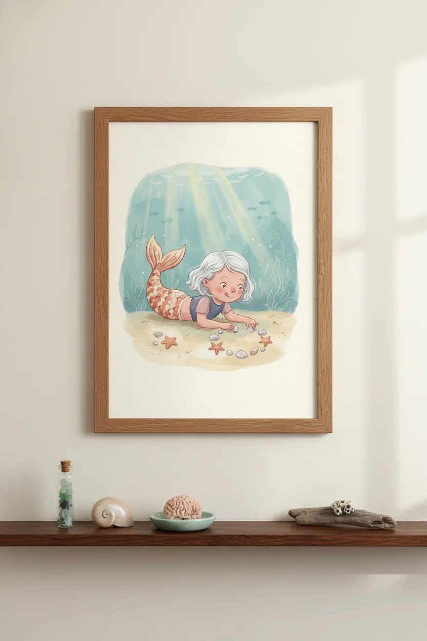 Little Mermaid Print