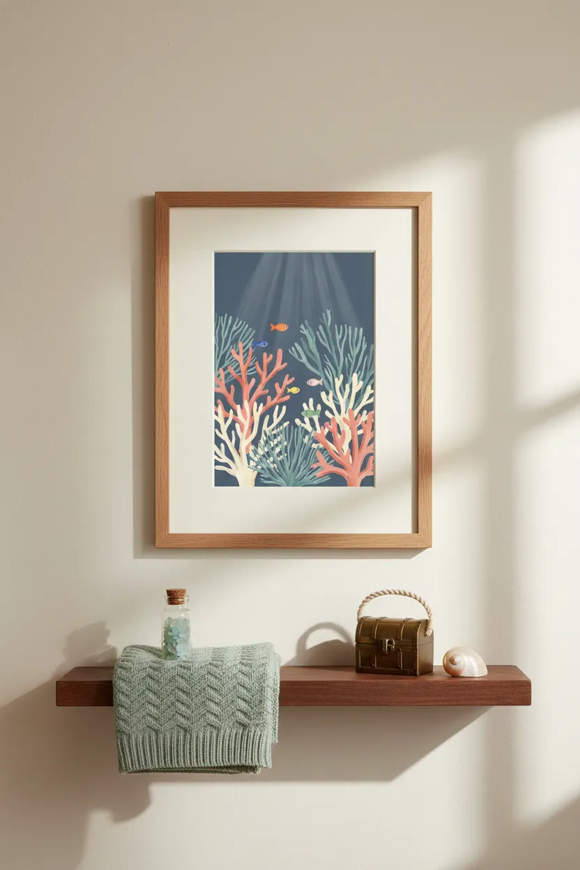 Coral Reef Print