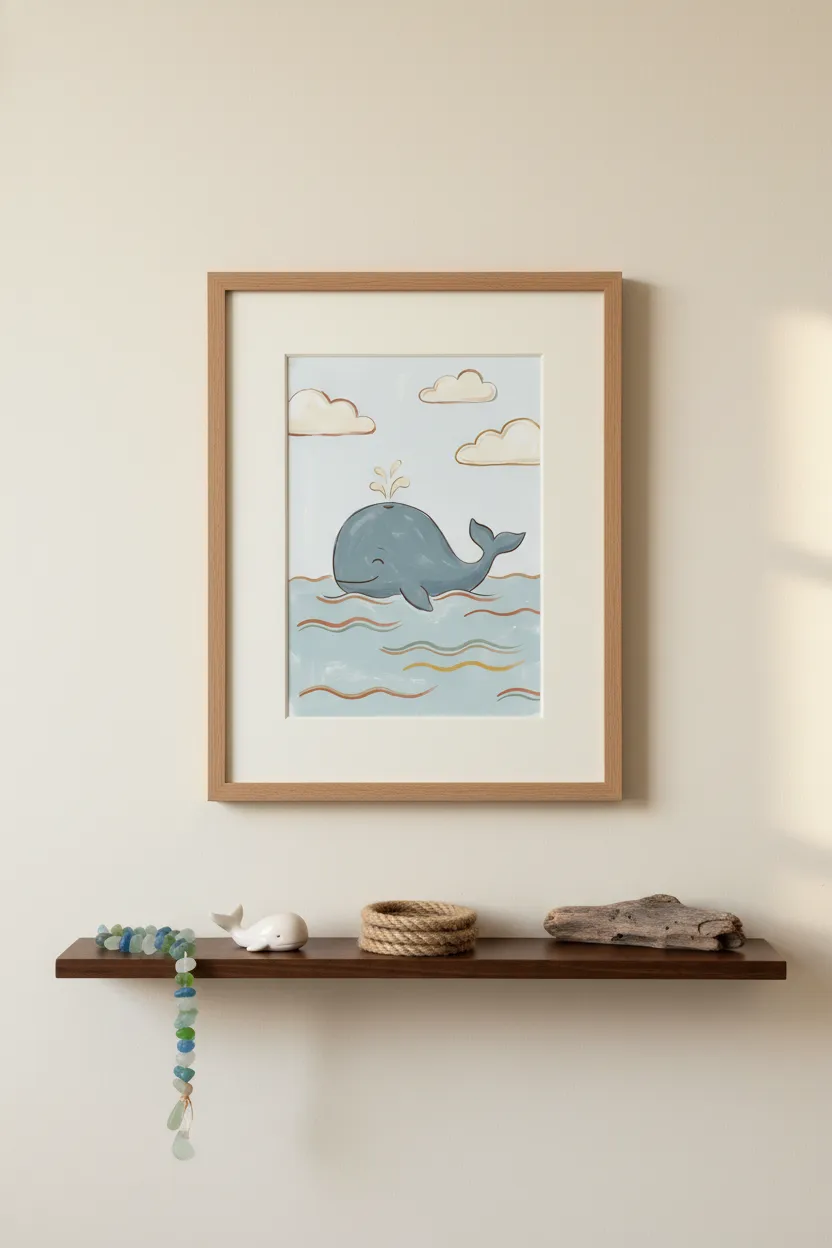 Whale Print