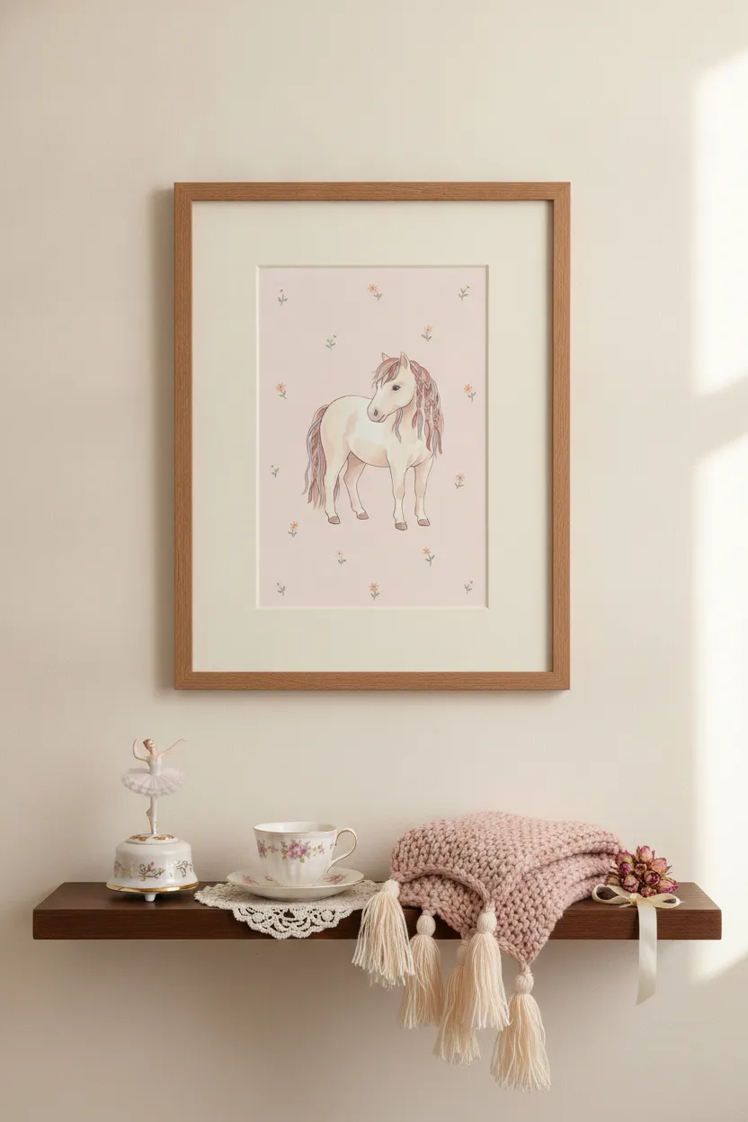 Boho Pony Print