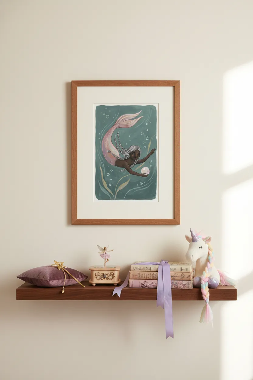 Mermaid Pearl Print