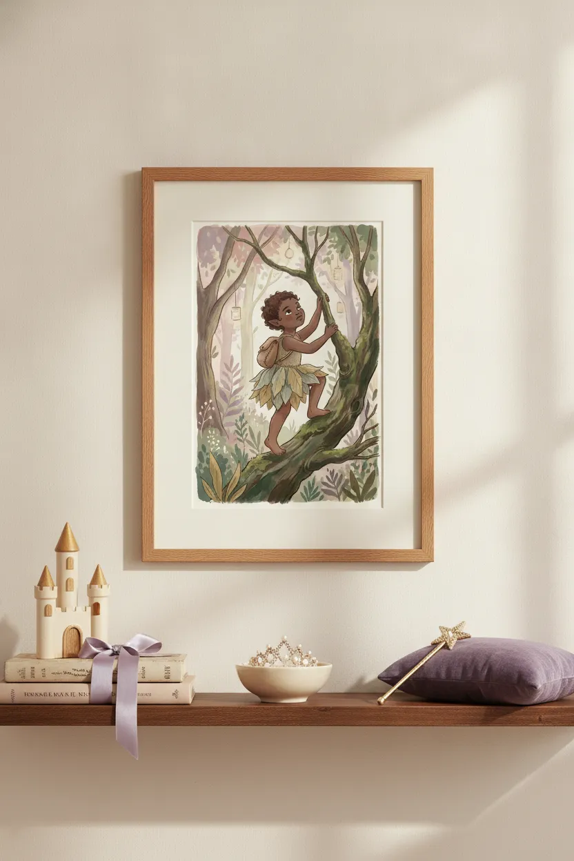 Forest Sprite Print