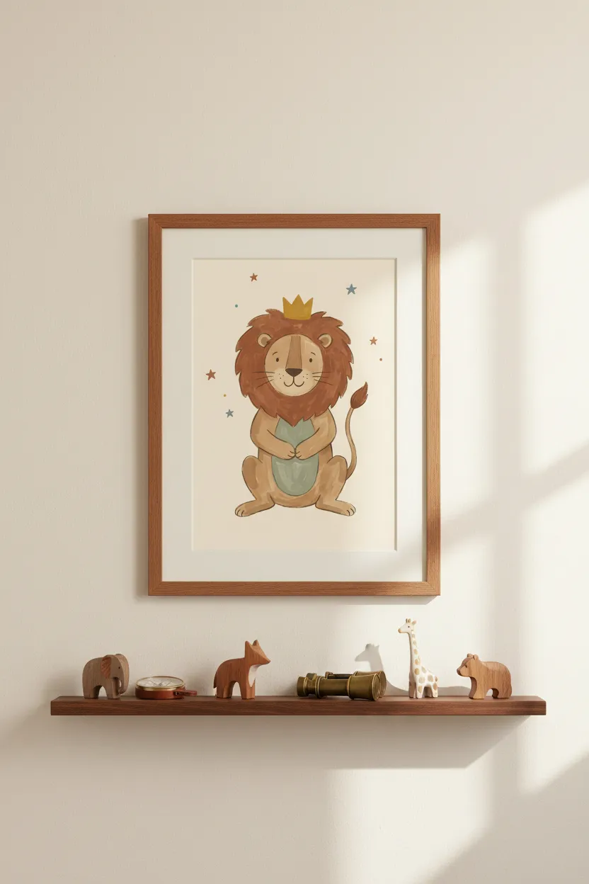 Little Lion King Print