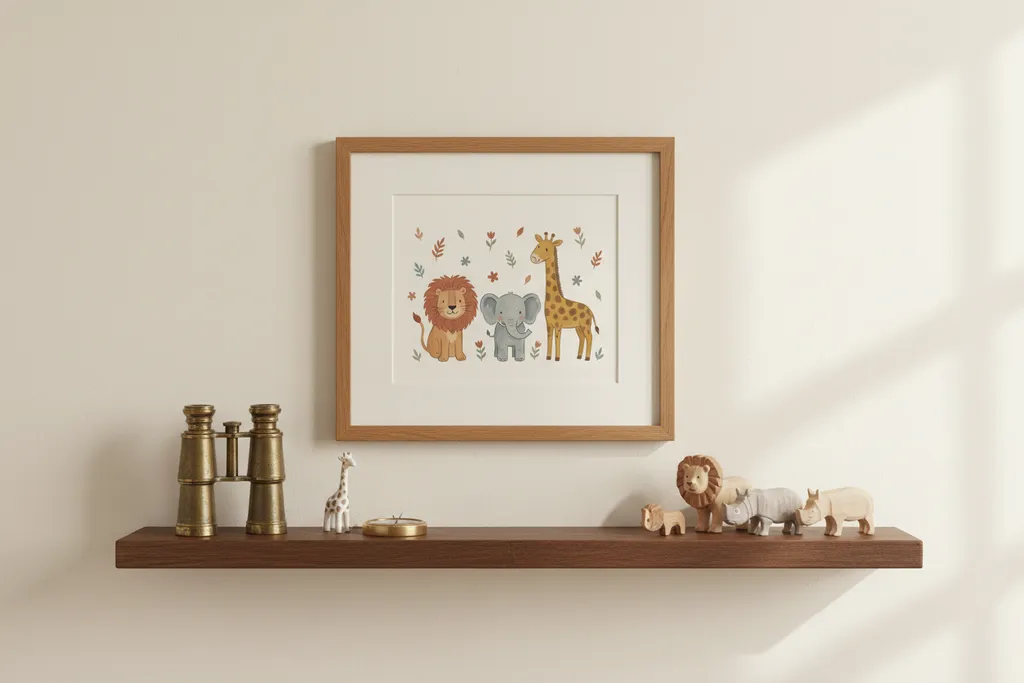 Safari Animals Print