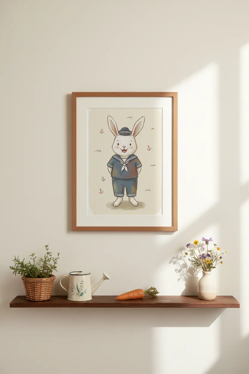 Sailor Bunny Print