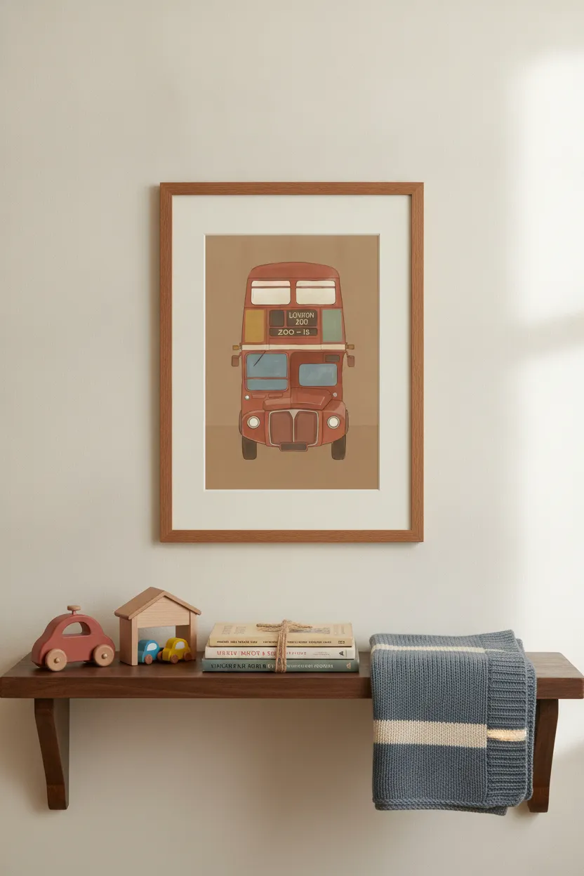London Bus Print