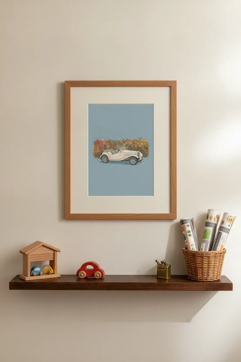 Vintage Cream Convertible Print
