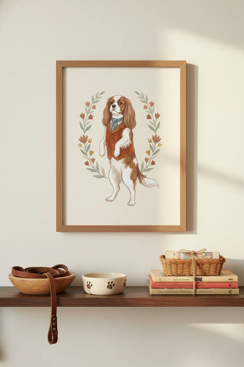 Cavalier King Charles Spaniel Print