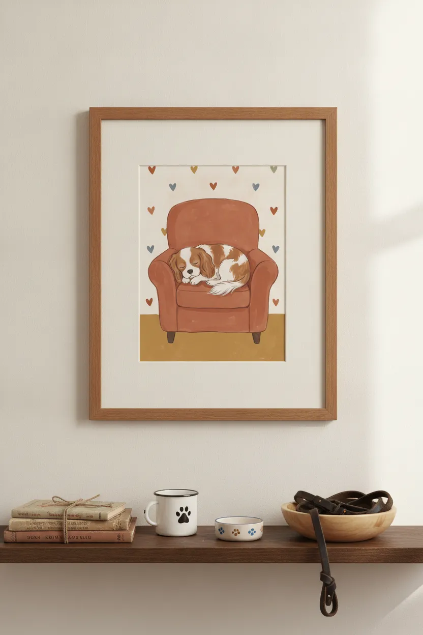 Cavalier King Charles Spaniel Print
