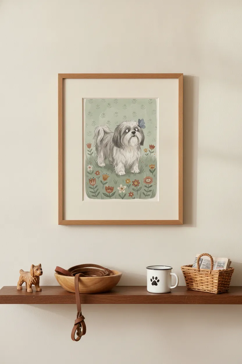 Shih Tzu Print