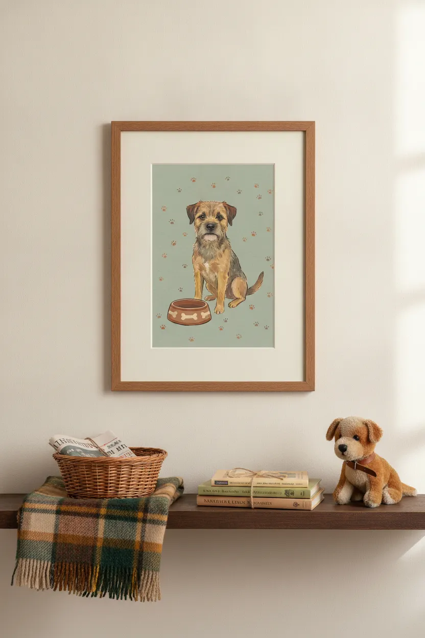 Border Terrier Print